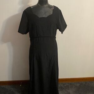 Stage Accents Performance Apparel Vintage Black dress, size 20